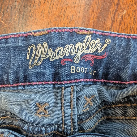 Wrangler Women's Bootcut Denim Jeans Country Rodeo Farm Western Pants Used - Picture 4 of 7